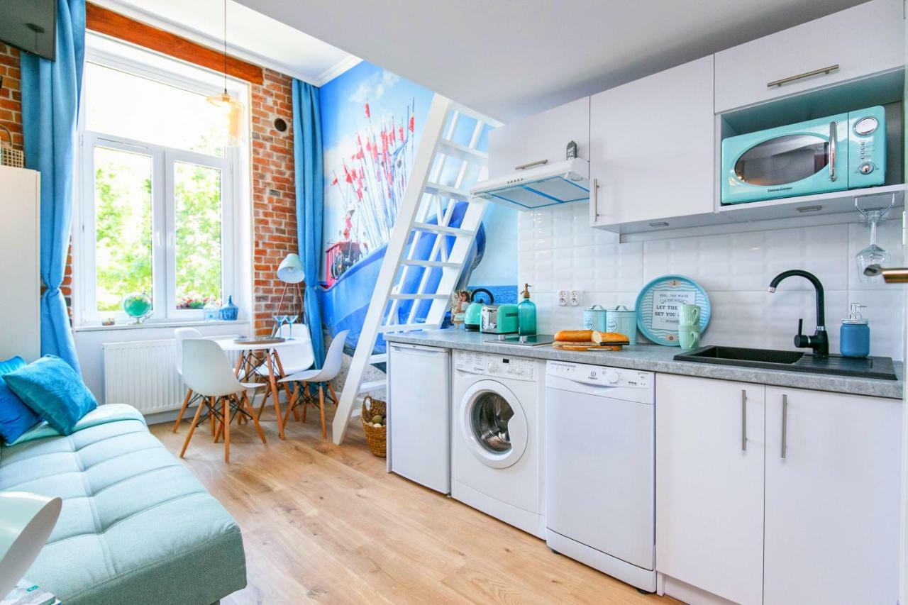 Berg Apartament Blue Gdaňsk Exteriér fotografie