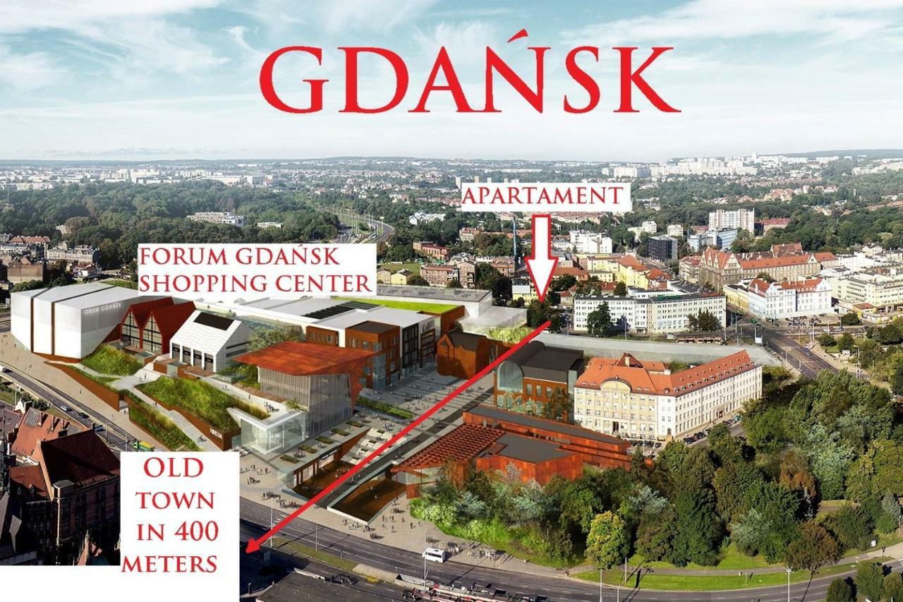 Berg Apartament Blue Gdaňsk Exteriér fotografie