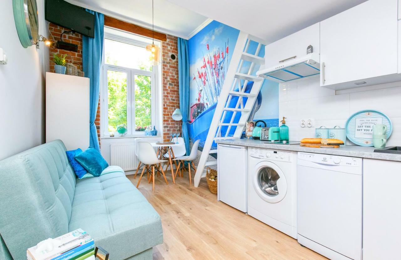 Berg Apartament Blue Gdaňsk Exteriér fotografie